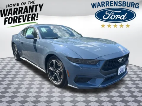 Photos of 2025 Ford Mustang EcoBoost for sale in Warrensburg, MO at Warrensburg Ford