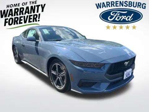 Photos of 2025 Ford Mustang EcoBoost for sale in Warrensburg, MO at Warrensburg Ford