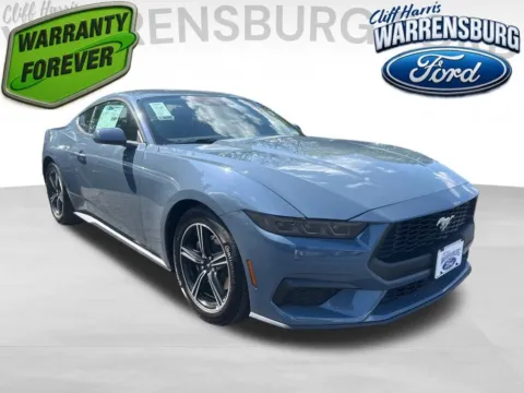 Photos of 2025 Ford Mustang EcoBoost for sale in Warrensburg, MO at Warrensburg Ford