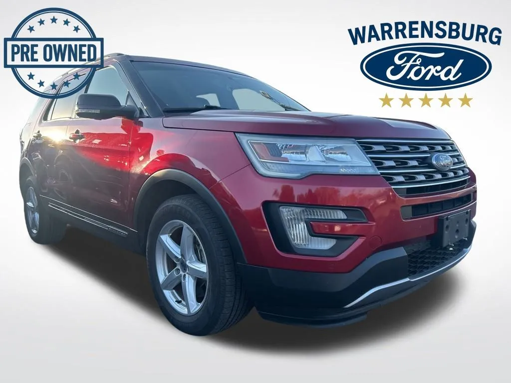 Red 2017 Ford Explorer XLT for sale in Warrensburg, MO
