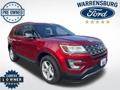 Red 2017 Ford Explorer XLT for sale in Warrensburg, MO