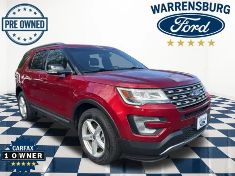 Red 2017 Ford Explorer XLT for sale in Warrensburg, MO