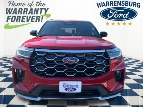 Photos of 2025 Ford Explorer Platinum for sale in Warrensburg, MO at Warrensburg Ford