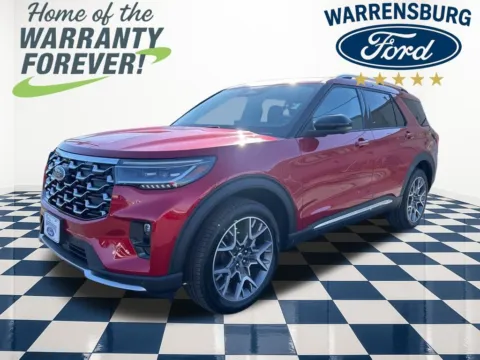 Another view of 2025 Ford Explorer Platinum for sale in Warrensburg, MO at Warrensburg Ford
