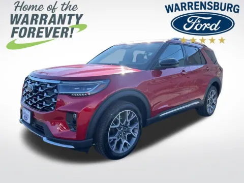 Another view of 2025 Ford Explorer Platinum for sale in Warrensburg, MO at Warrensburg Ford