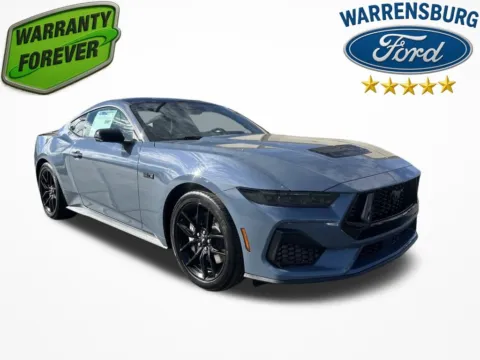 Blue 2025 Ford Mustang GT Premium for sale in Warrensburg, MO