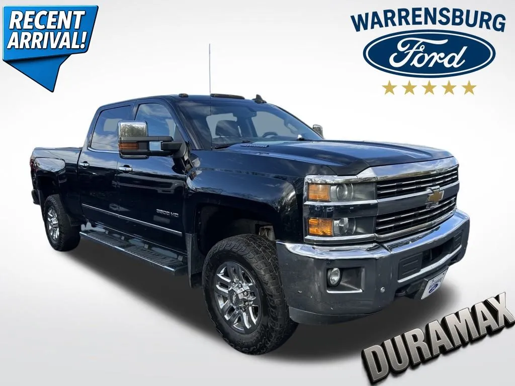 Black 2016 Chevrolet Silverado 3500HD LTZ for sale in Warrensburg, MO