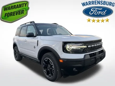 White 2025 Ford Bronco Sport Outer Banks for sale in Warrensburg, MO