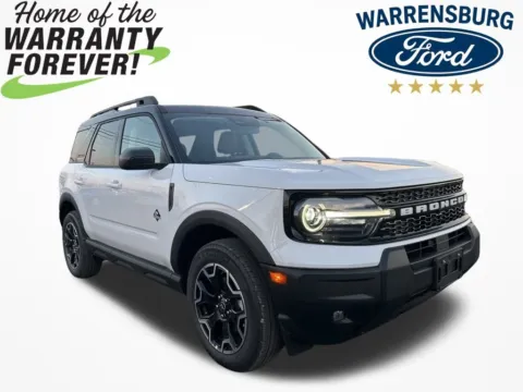 White 2025 Ford Bronco Sport Outer Banks for sale in Warrensburg, MO