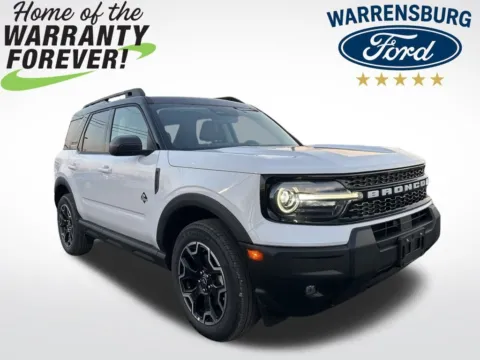 White 2025 Ford Bronco Sport Outer Banks for sale in Warrensburg, MO