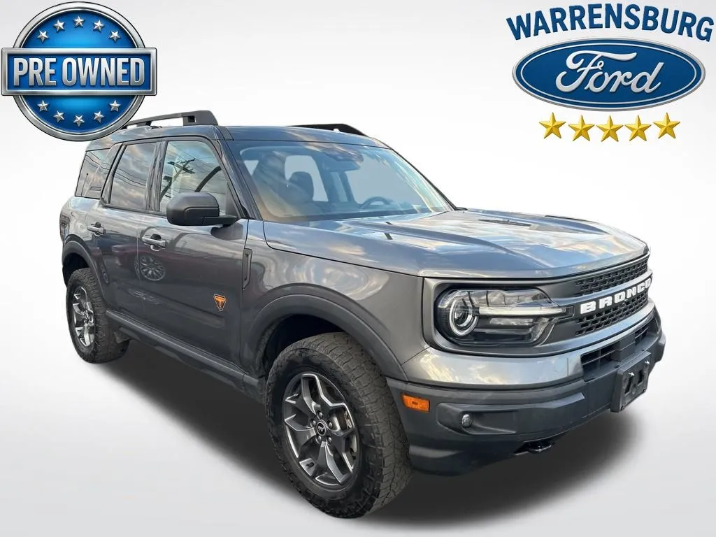 Used 2021 Ford Bronco Sport Badlands with VIN 3FMCR9D90MRA03059 for sale in Kansas City