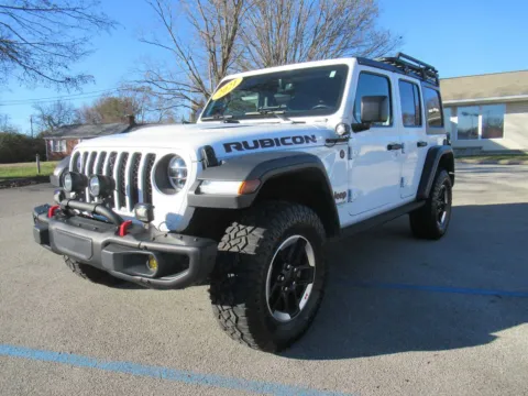 White 2021 Jeep Wrangler Unlimited Rubicon for sale in Jefferson City, TN