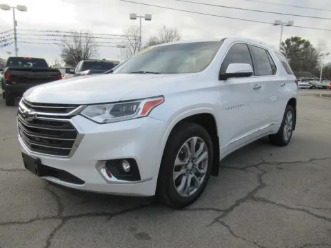 White 2021 Chevrolet Traverse Premier for sale in Jefferson City, TN