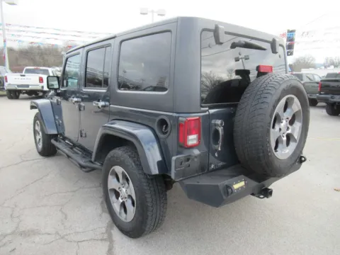 Another view of 2018 Jeep Wrangler Unlimited Sahara for sale in Jefferson City, TN at Farris Motor Company - Jefferson City