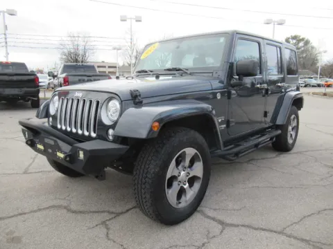 Gray 2018 Jeep Wrangler Unlimited Sahara for sale in Jefferson City, TN