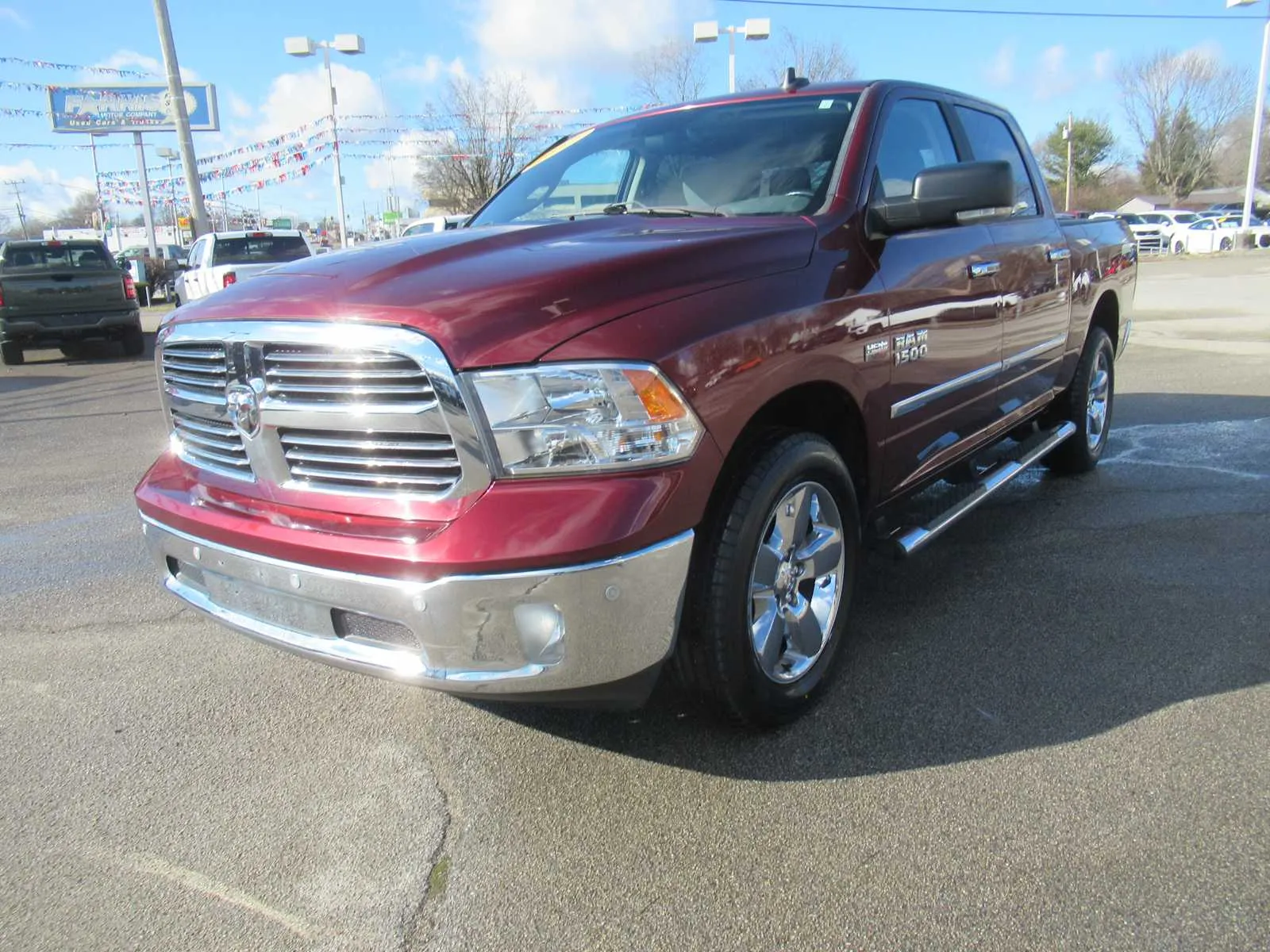 Red 2017 Ram 1500 Big Horn for sale in Jefferson City, TN