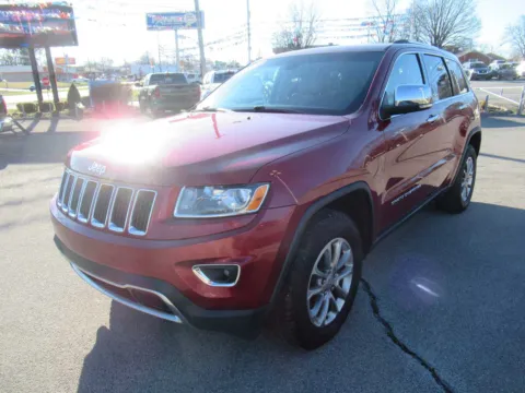 Red 2015 Jeep Grand Cherokee Limited for sale in Jefferson City, TN