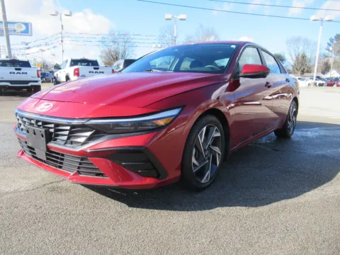 Red 2024 Hyundai Elantra Limited for sale in Jefferson City, TN