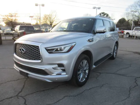 Silver 2019 INFINITI QX80 LUXE for sale in Jefferson City, TN
