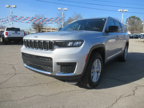Silver 2023 Jeep Grand Cherokee L Laredo for sale in Jefferson City, TN
