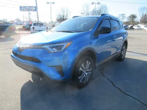 Blue 2017 Toyota RAV4 LE for sale in Jefferson City, TN
