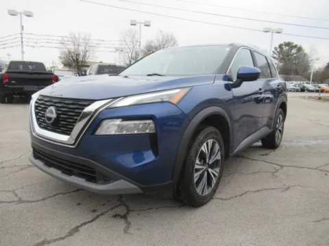 Blue 2023 Nissan Rogue SV for sale in Jefferson City, TN