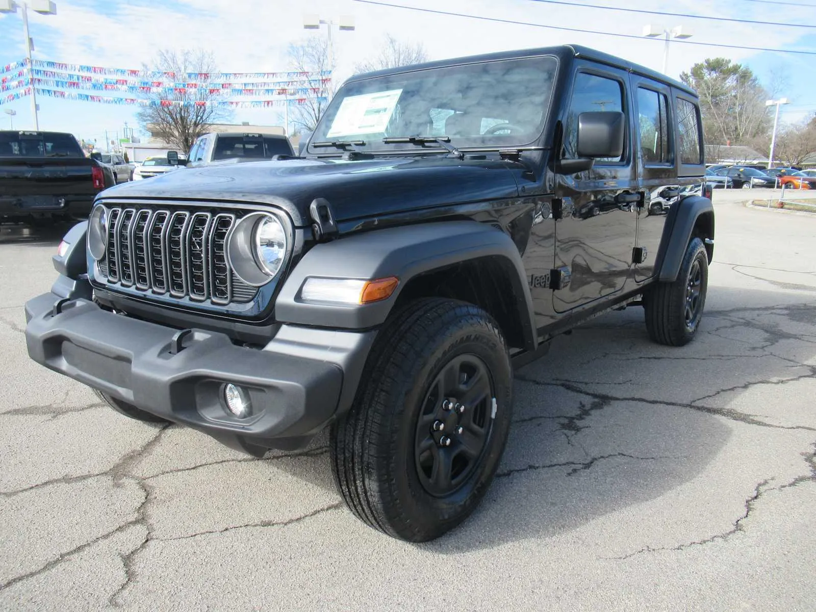 Black 2026 Jeep Wrangler Sport for sale in Jefferson City, TN