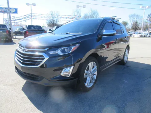 Black 2018 Chevrolet Equinox Premier for sale in Jefferson City, TN