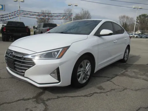 White 2020 Hyundai Elantra SEL for sale in Jefferson City, TN