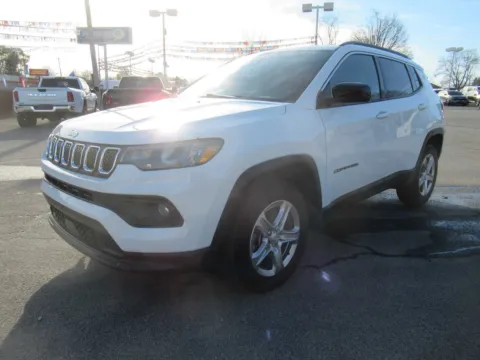 White 2024 Jeep Compass Latitude for sale in Jefferson City, TN