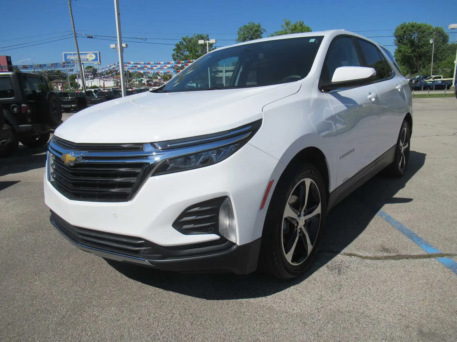 White 2024 Chevrolet Equinox LT for sale in Jefferson City, TN