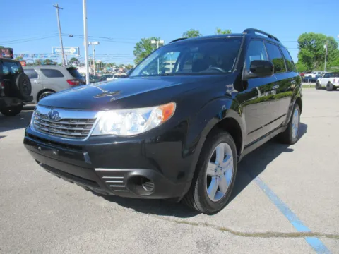 Black 2009 Subaru Forester X w/Prem/All-Weather for sale in Jefferson City, TN