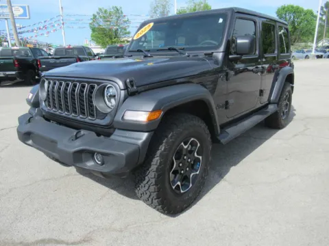 Gray 2025 Jeep Wrangler Sport S for sale in Jefferson City, TN