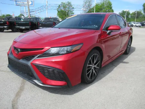 Red 2022 Toyota Camry SE for sale in Jefferson City, TN