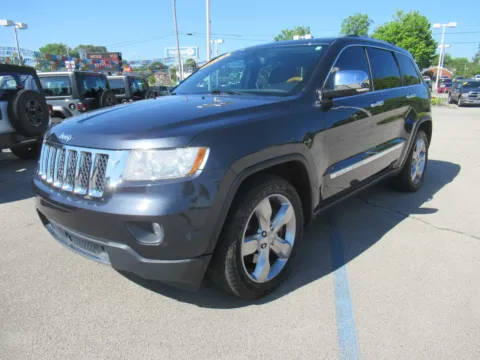 Gray 2013 Jeep Grand Cherokee Overland for sale in Jefferson City, TN