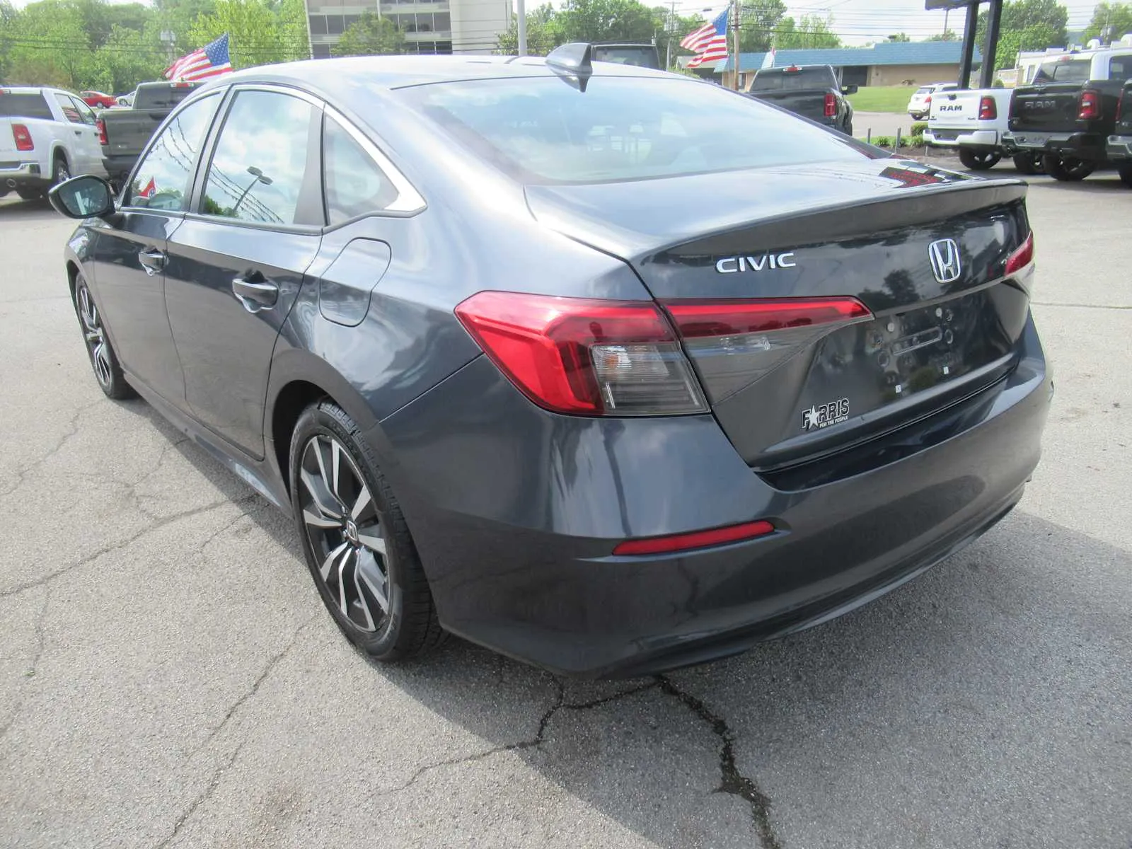 Gray 2022 Honda Civic EX for sale in Jefferson City, TN