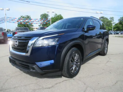 Blue 2025 Nissan Pathfinder SV for sale in Jefferson City, TN