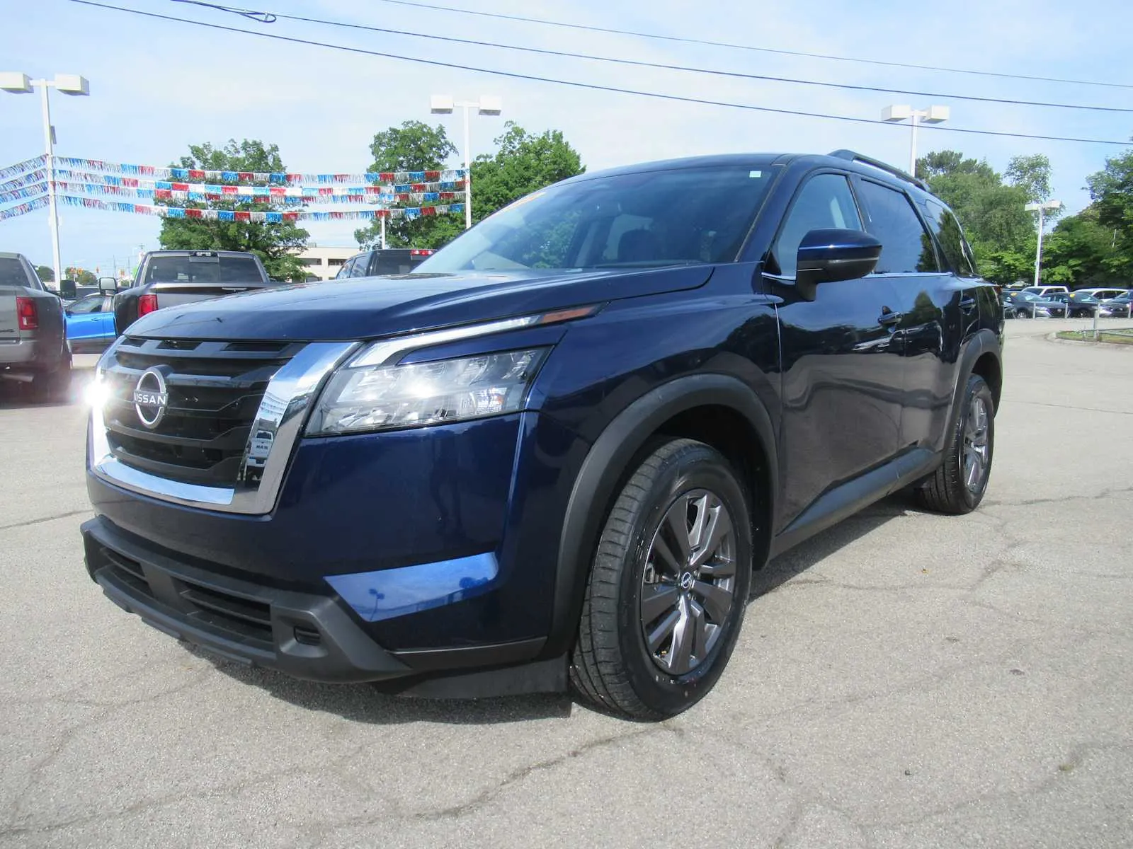 Blue 2025 Nissan Pathfinder SV for sale in Jefferson City, TN