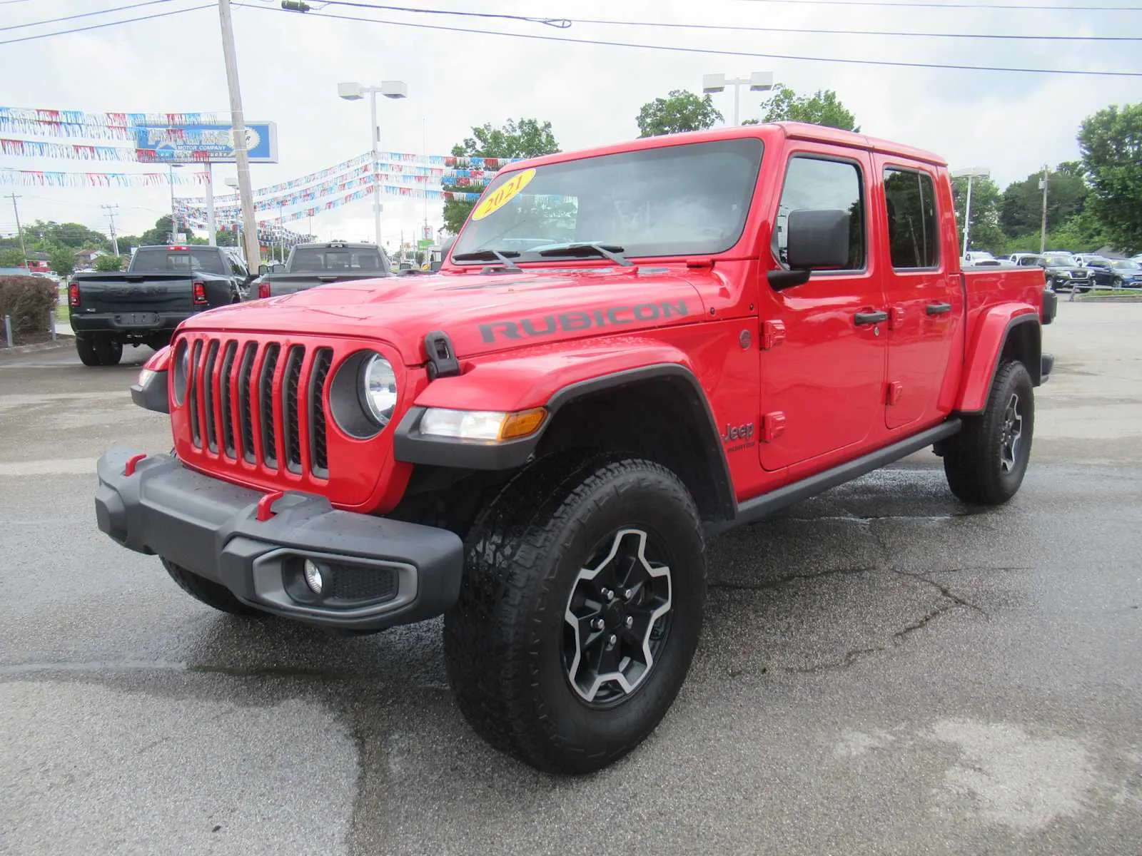 Red 2021 Jeep Gladiator Rubicon for sale in Jefferson City, TN