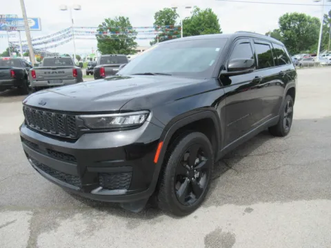 Black 2021 Jeep Grand Cherokee L Altitude for sale in Jefferson City, TN