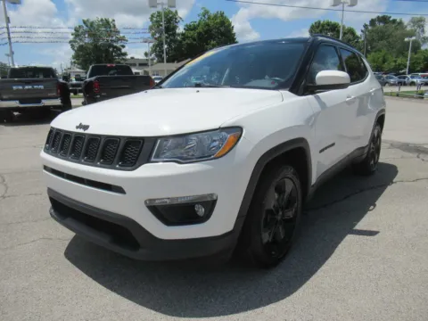 White 2021 Jeep Compass Altitude for sale in Jefferson City, TN