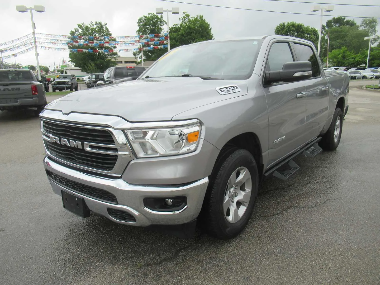 Silver 2021 Ram 1500 Big Horn for sale in Jefferson City, TN
