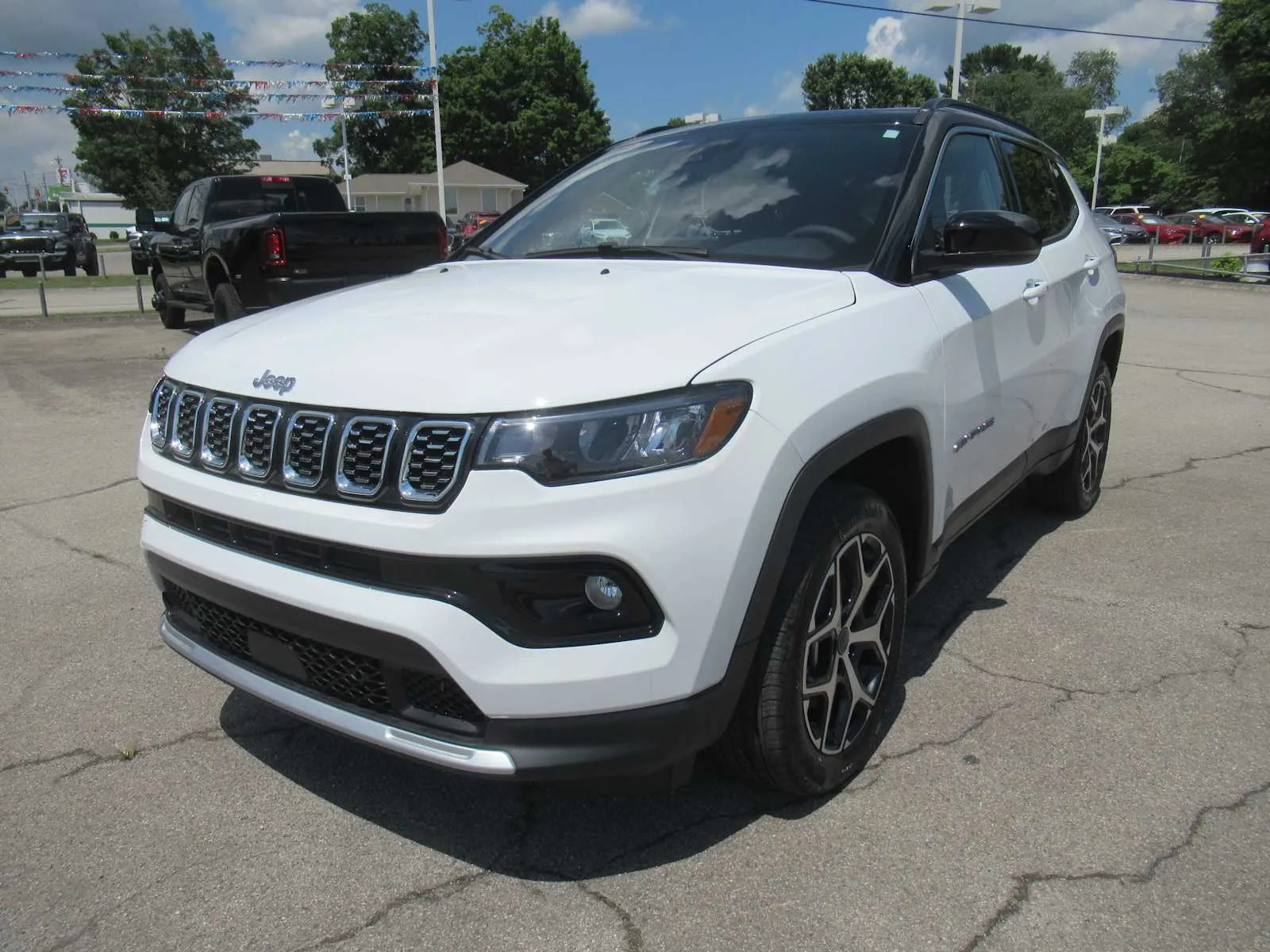 White 2026 Jeep Compass Limited for sale in Jefferson City, TN