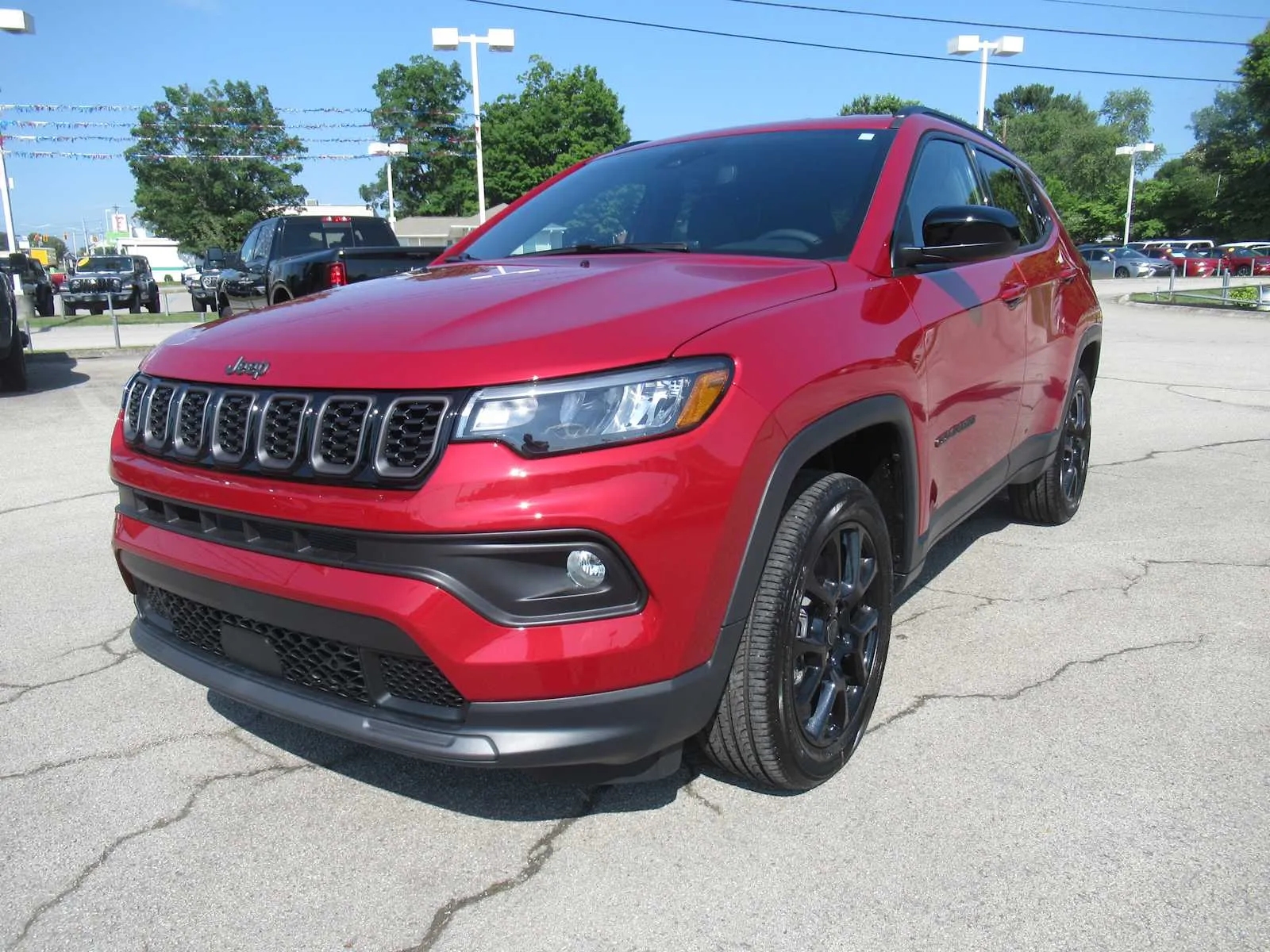 Red 2026 Jeep Compass Latitude Altitude for sale in Jefferson City, TN