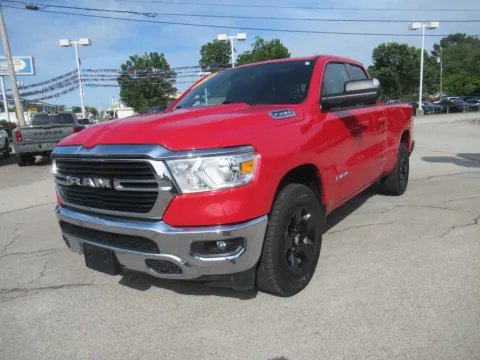 Red 2021 Ram 1500 Big Horn for sale in Jefferson City, TN