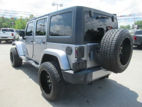 Another view of 2017 Jeep Wrangler Unlimited Sahara for sale in Jefferson City, TN at Farris Motor Company - Jefferson City