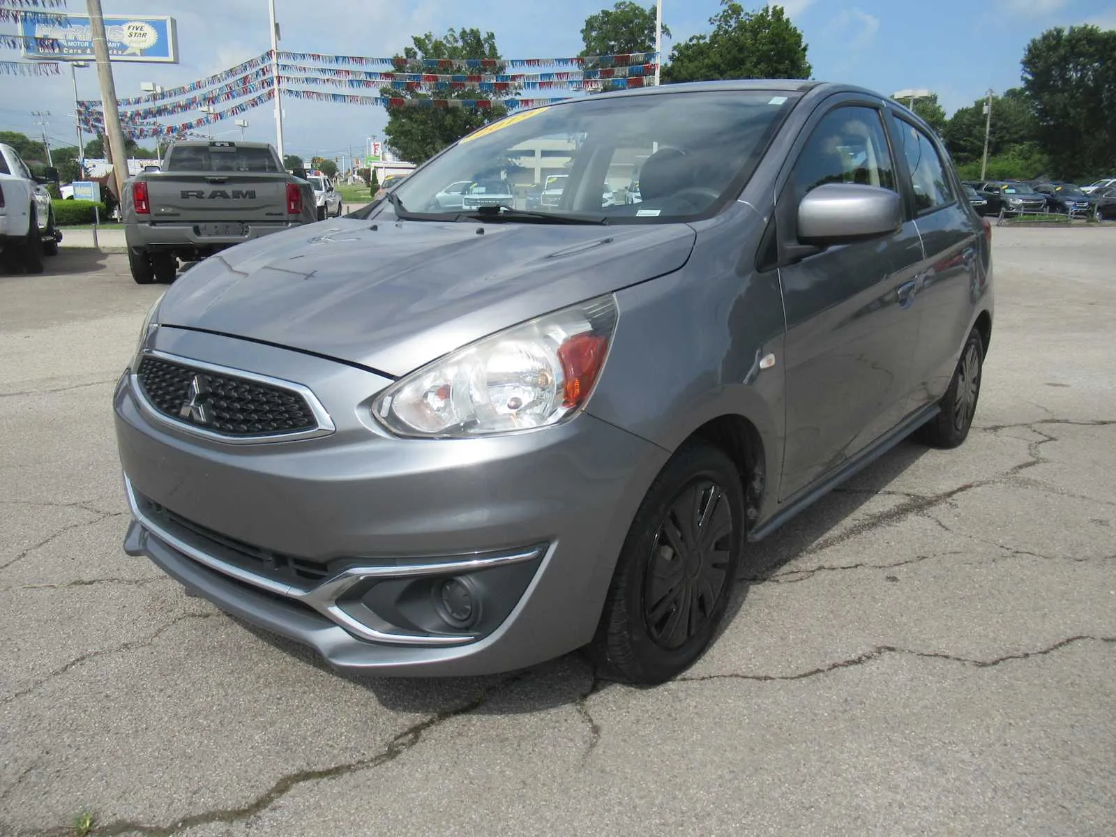Gray 2019 Mitsubishi Mirage ES for sale in Jefferson City, TN