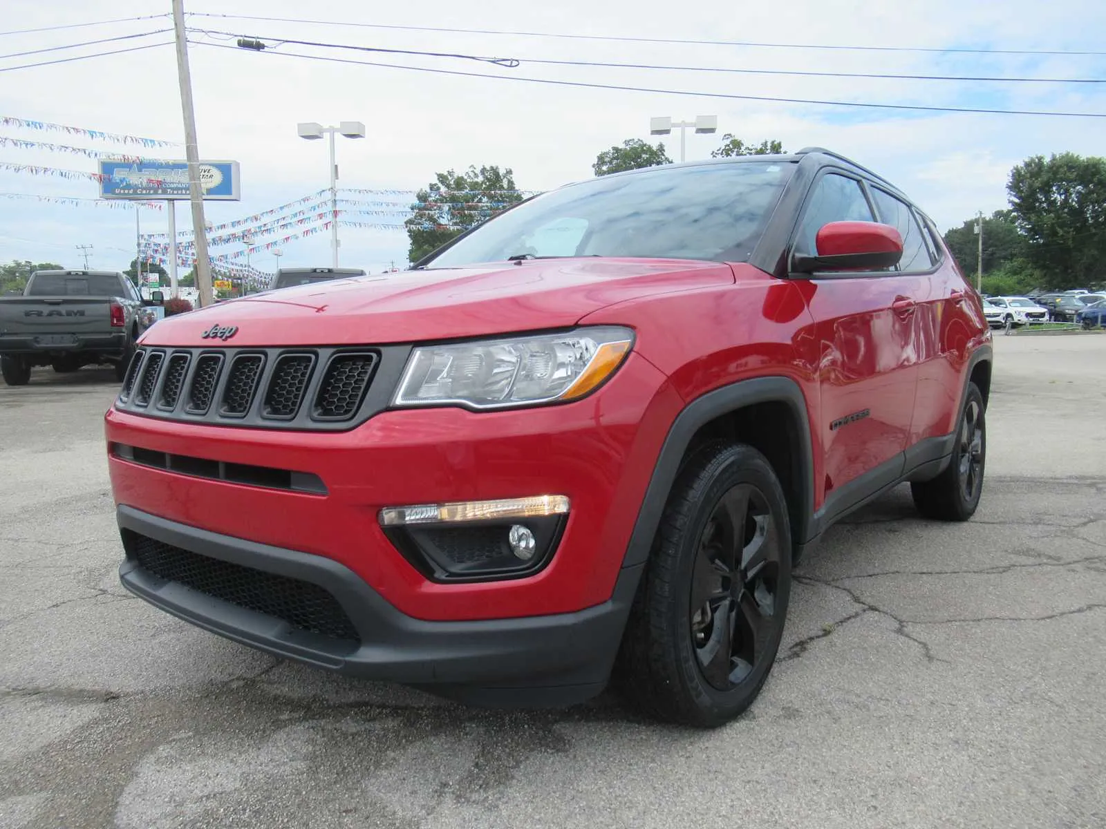 Red 2020 Jeep Compass Altitude for sale in Jefferson City, TN