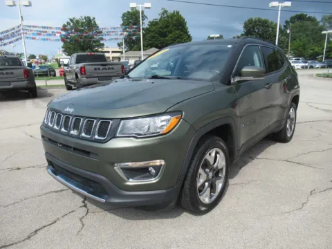 Green 2020 Jeep Compass Limited for sale in Jefferson City, TN