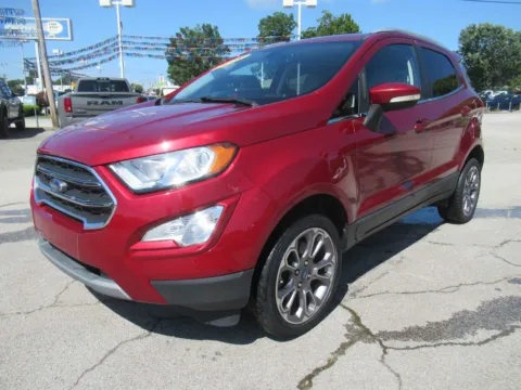 Red 2018 Ford EcoSport Titanium for sale in Jefferson City, TN